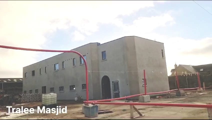 Tralee Masjid during construction